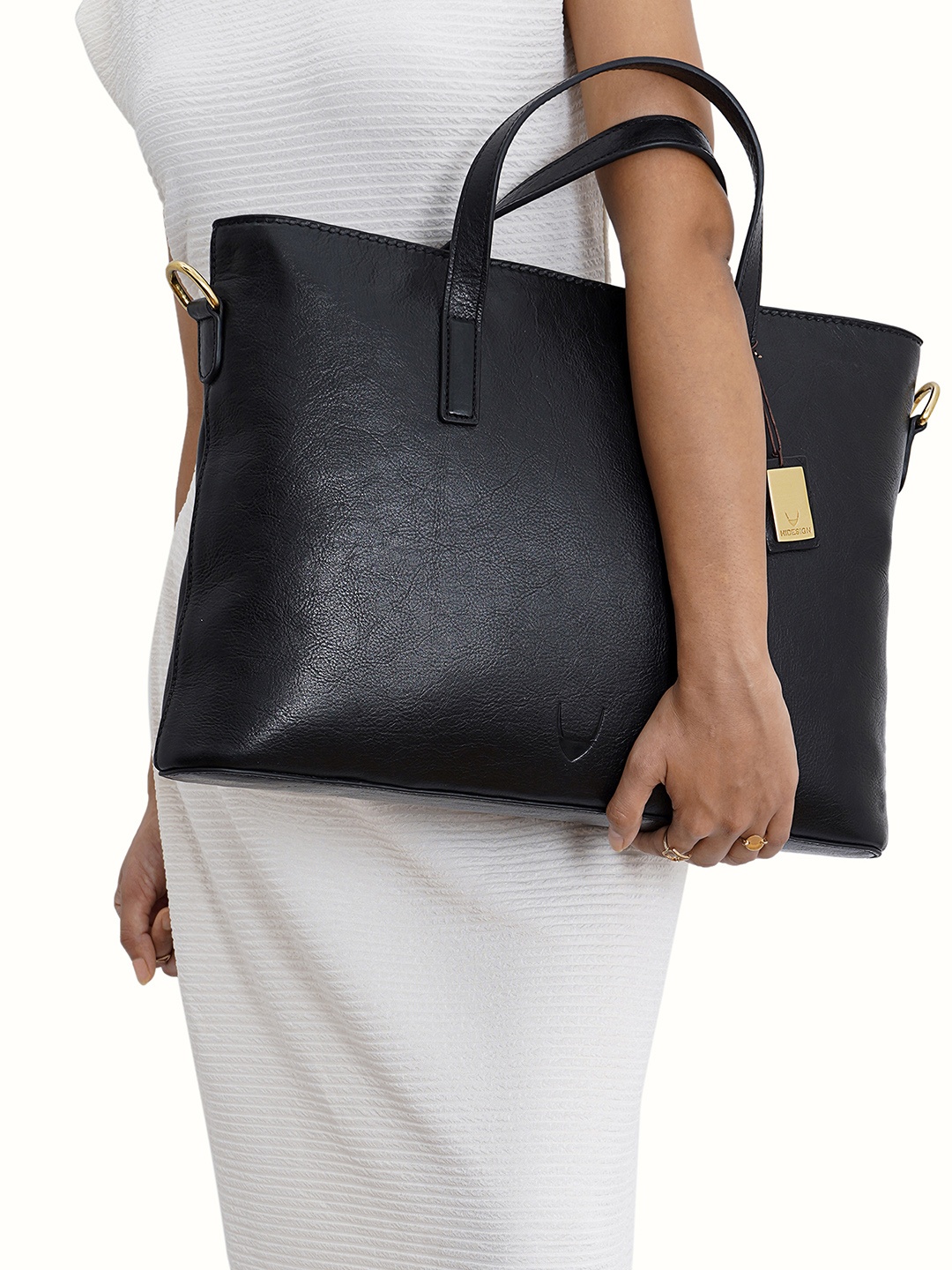 

Hidesign La Plata 02 Womens Leather Laptop Bag, Black
