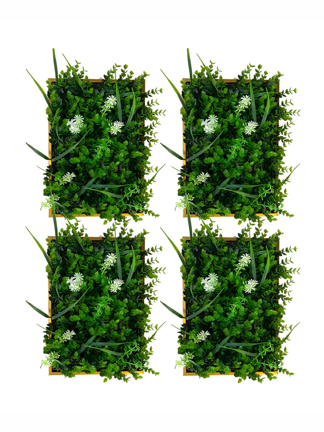 

Art Street Green 4 Pieces Hanging Grass Artificial Plant With Pot