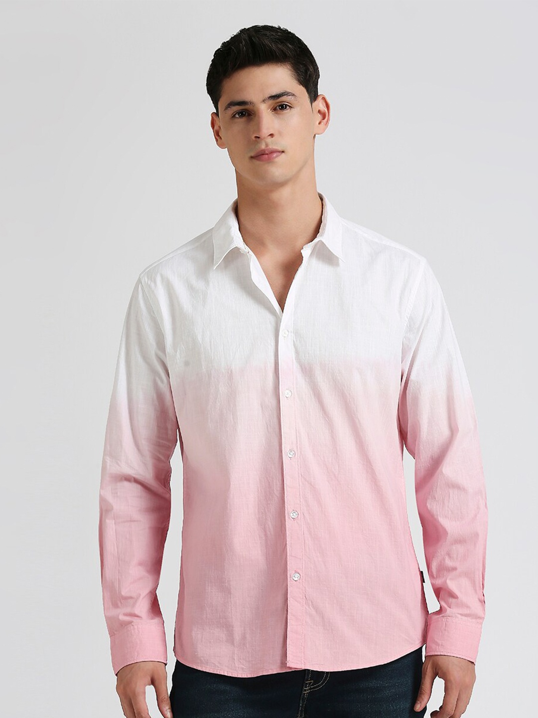 

Pepe Jeans Tie and Dye Pure Cotton Shirt, Pink