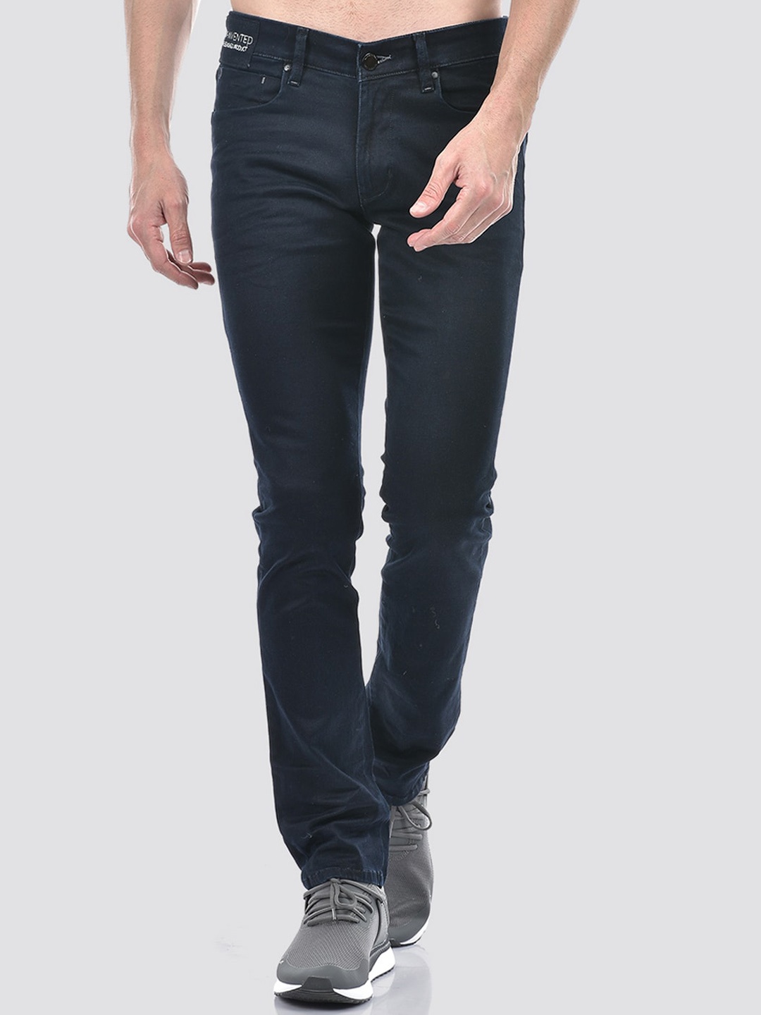

Numero Uno Men Solid Slim Fit Sustainable Stretchable Jeans, Blue