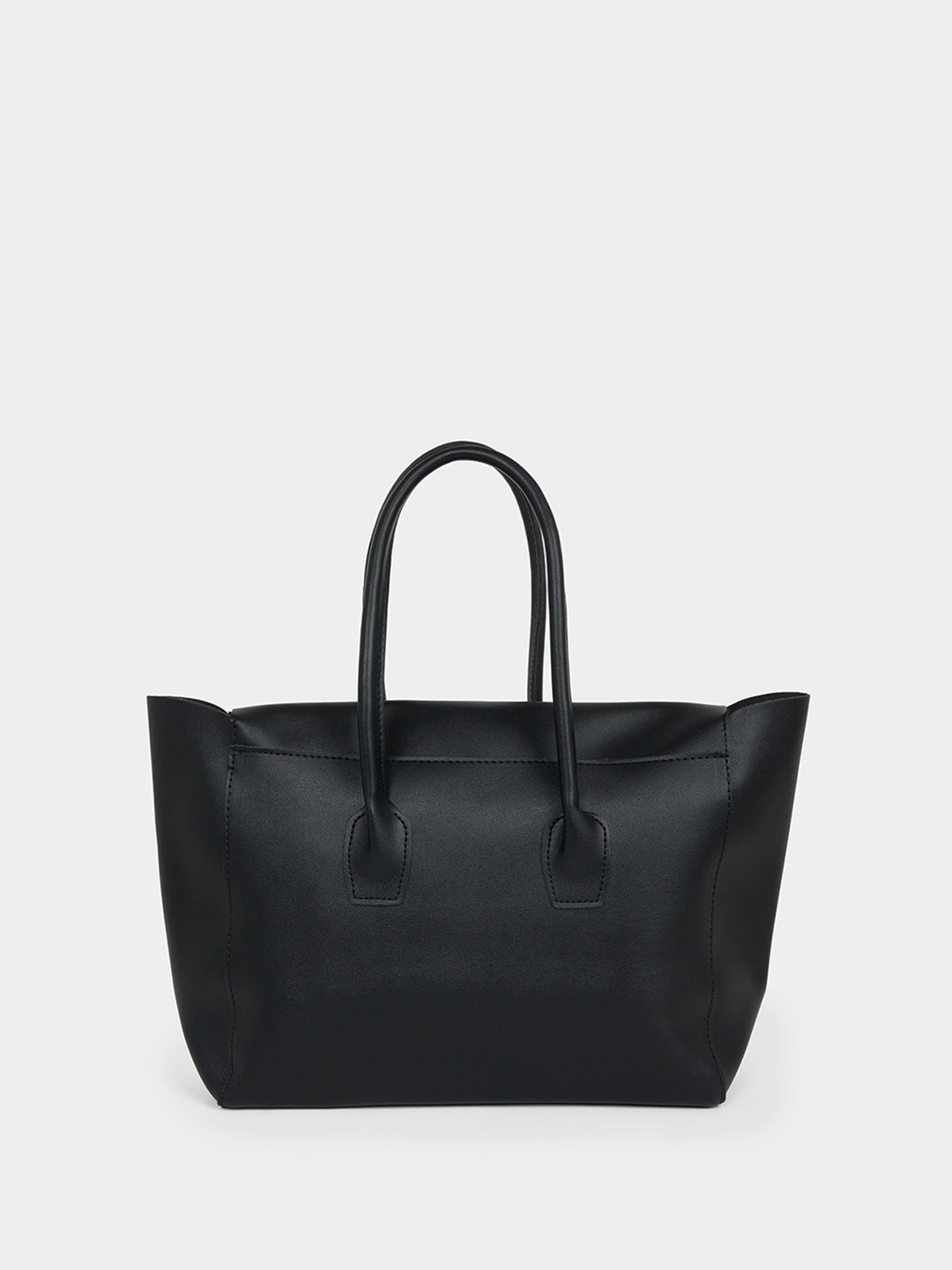 

Styli Women Black Cut Out Design Shoulder Bag