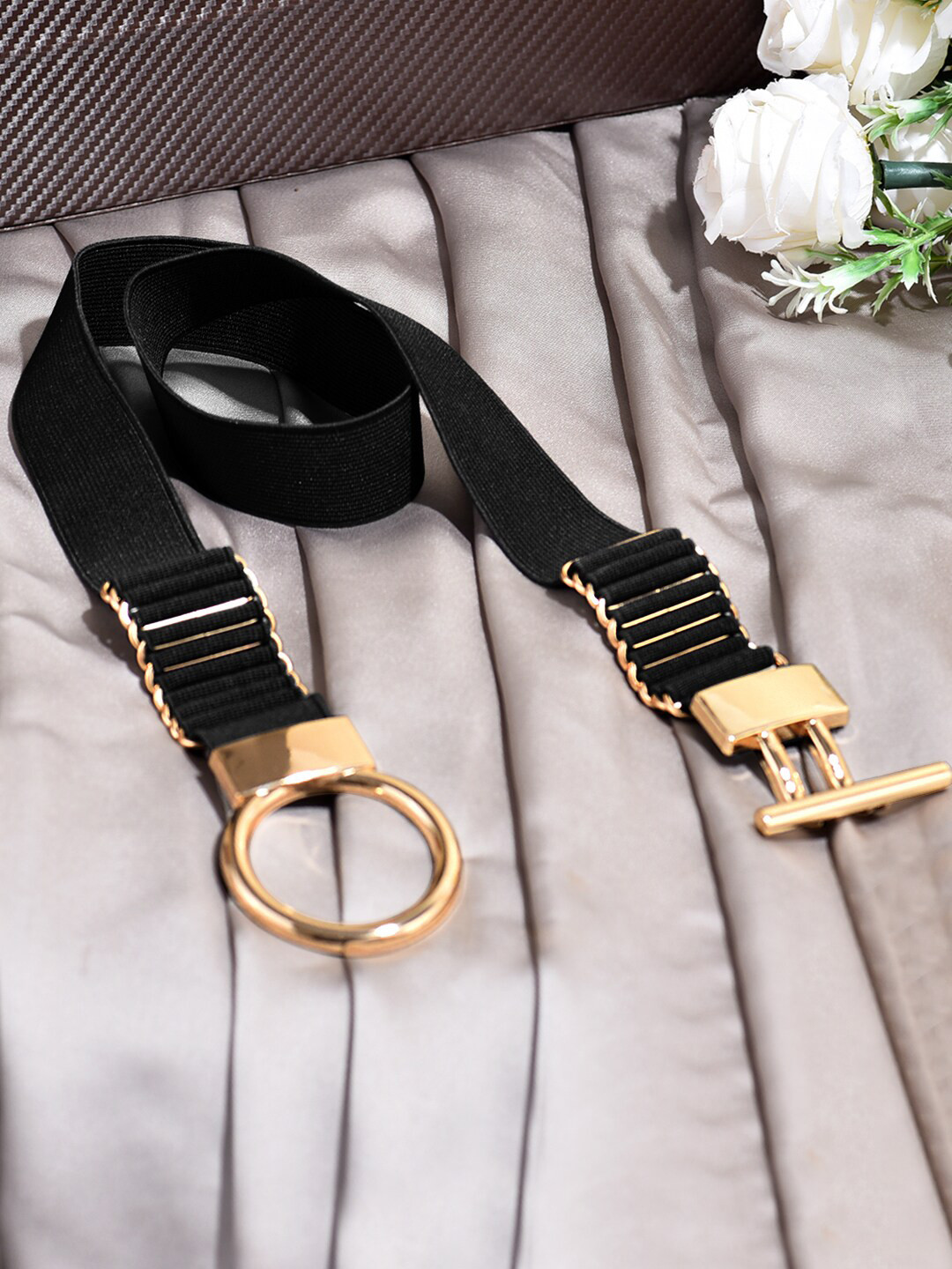 

Swiss Design Women Stylish Belt, Black