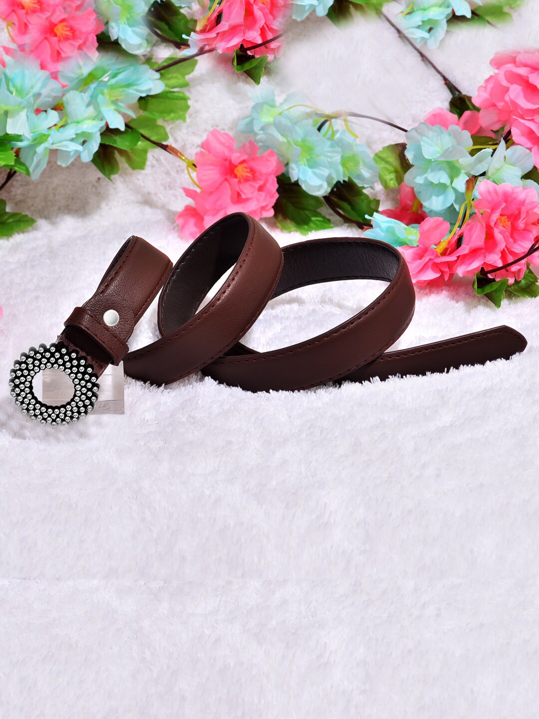 

Swiss Design Women Stylish Belt, Brown