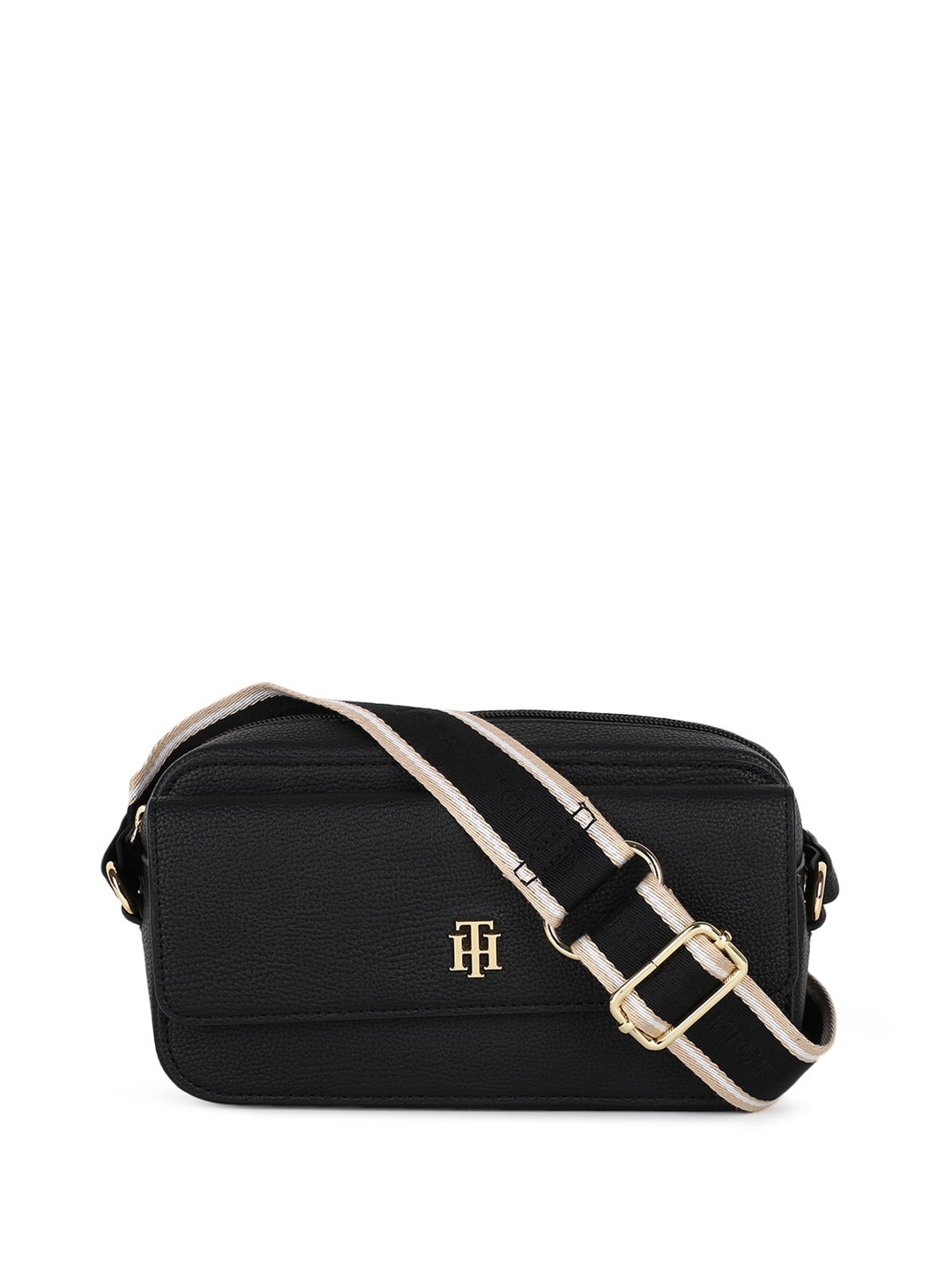 

Tommy Hilfiger Structured Sling Bag, Black