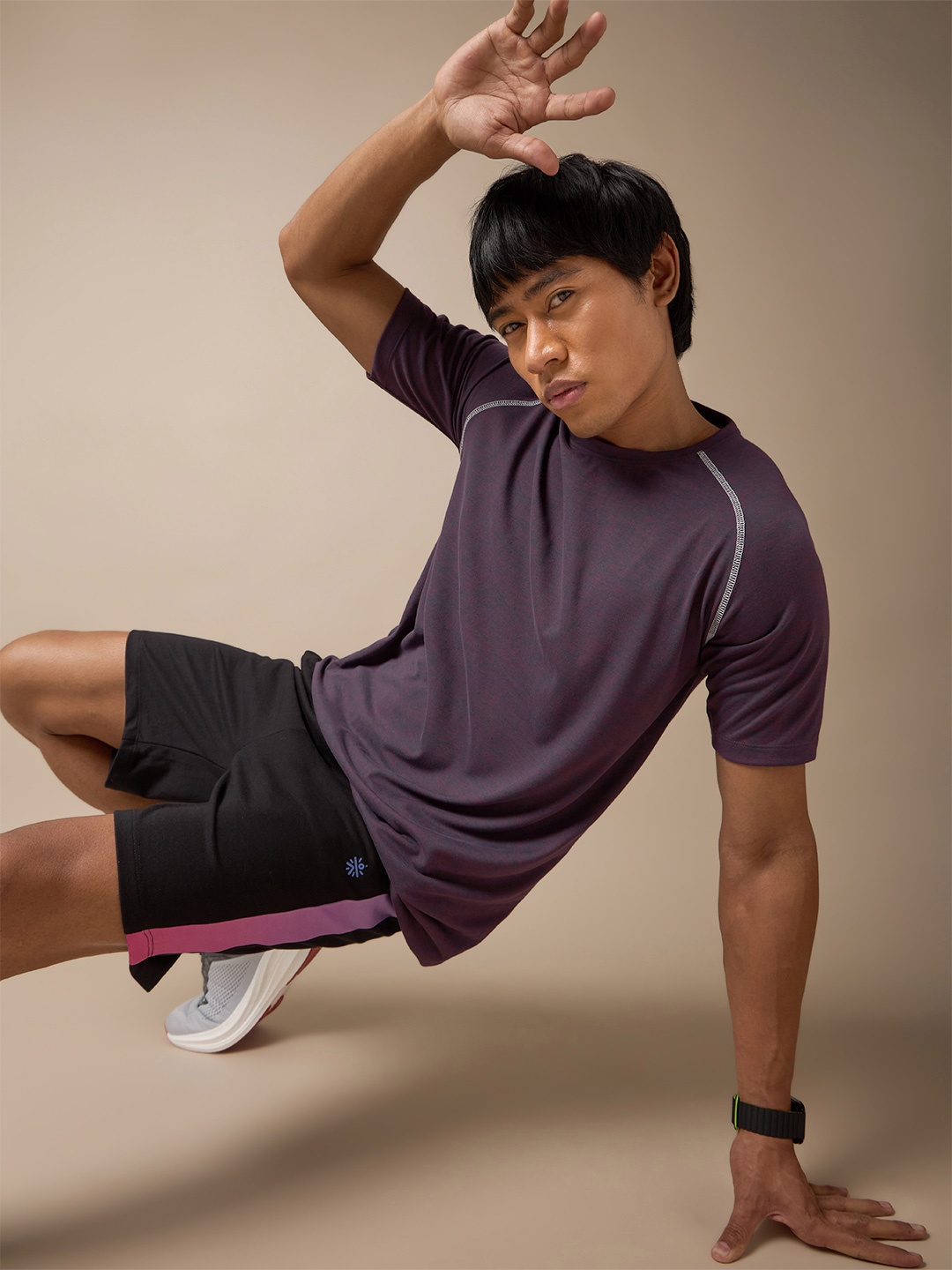 

CULT Muscle Flex Comfortech T-shirt, Purple