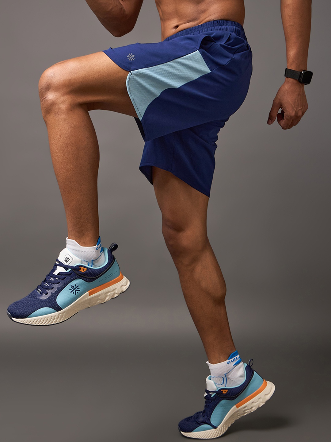 

CULT Pace Up Runner's Shorts, Blue