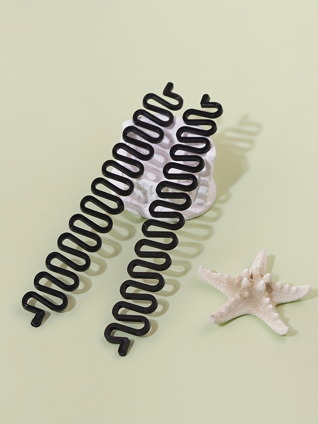 

CHRONEX Set Of 2 Hair Braiding Tool, Black