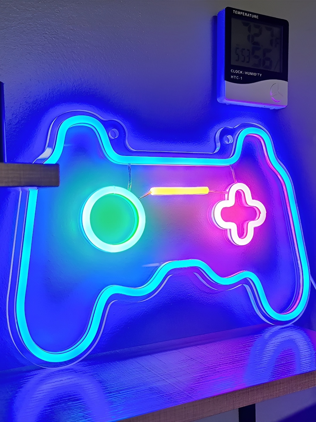 

the party planet Blue & Pink Game LED Neon Light