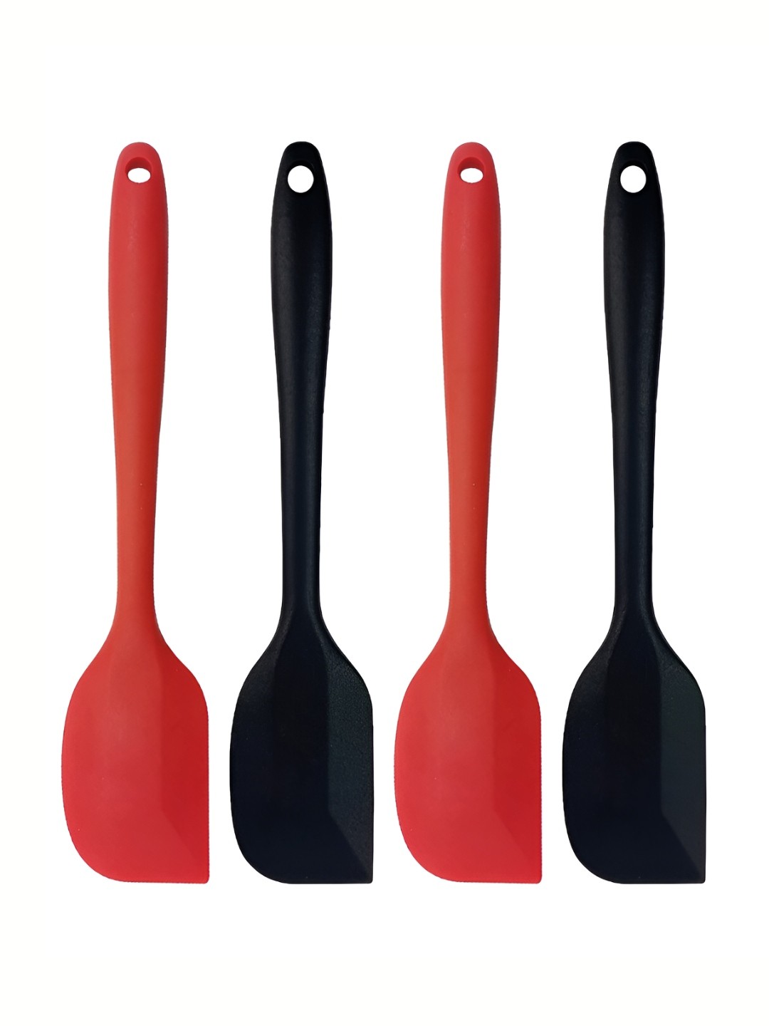 

P-Plus International Black 4 Pieces Silicon Scraper Spatula