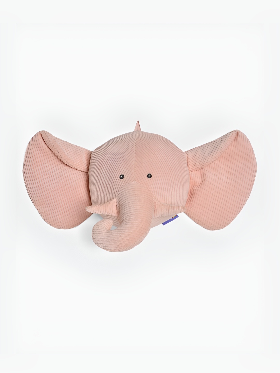 MiArcus Pink Ribbed Fabric Elephant Wall Mask