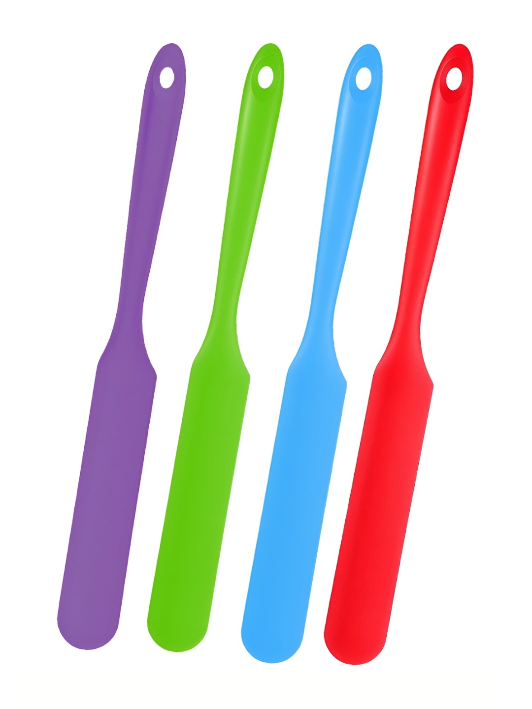 

P-Plus International Blue & Red 4 Pieces Silicone Spatula