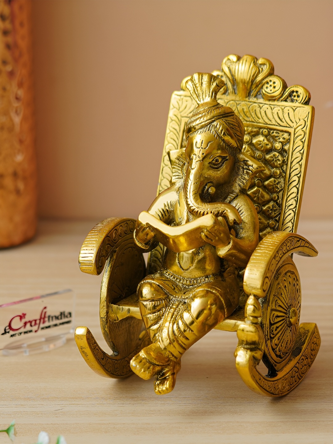 

eCraftIndia Gold-Toned Religious Idol Showpiece