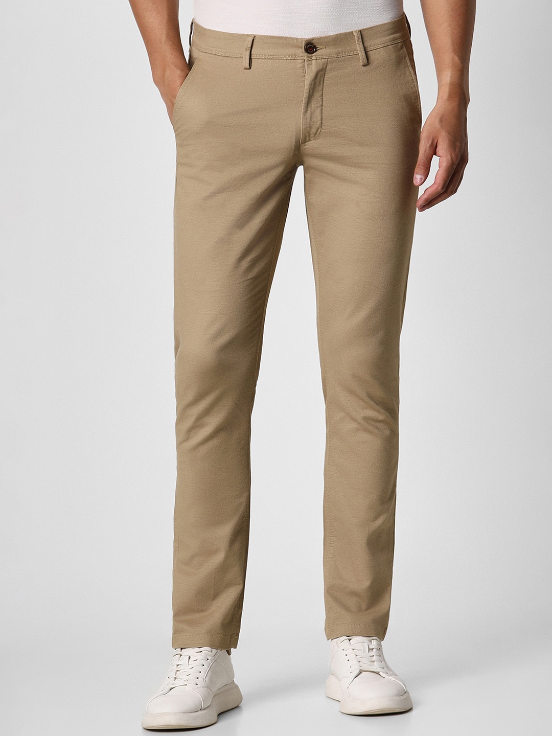 

Van Heusen Sport Men Slim Fit Chinos Trouser, Khaki