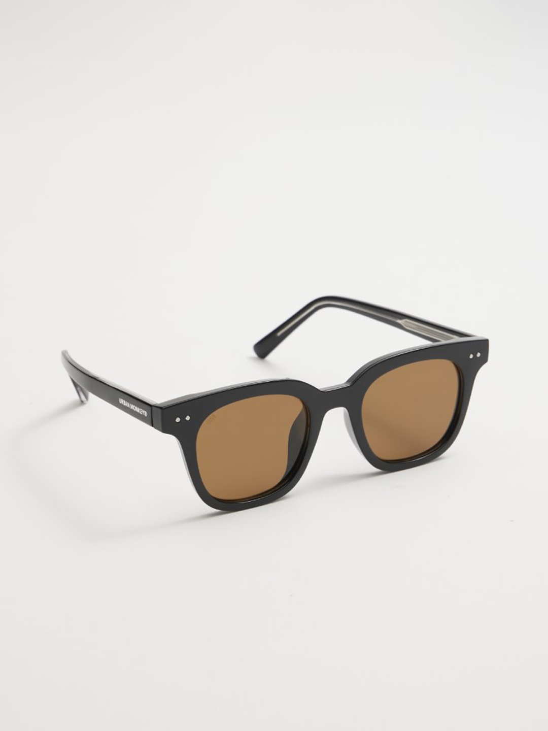 

Urban Monkey Unisex Square Sunglasses With UV Protected Lens, Brown