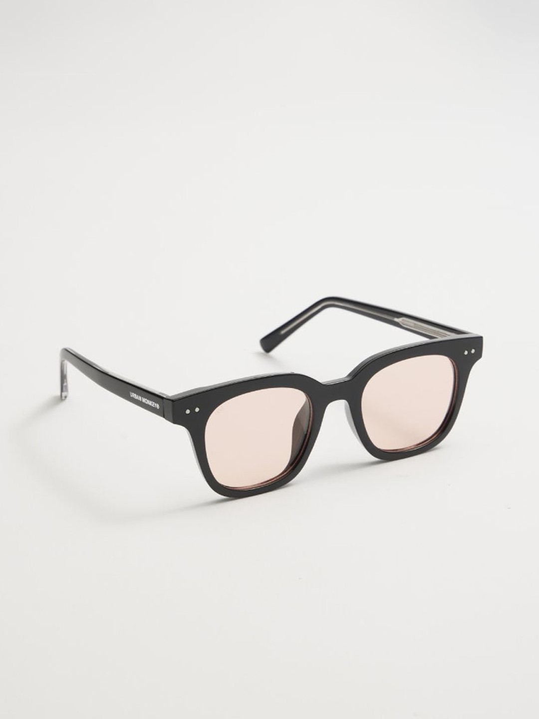 

Urban Monkey Unisex Square Sunglasses With UV Protected Lens, Pink