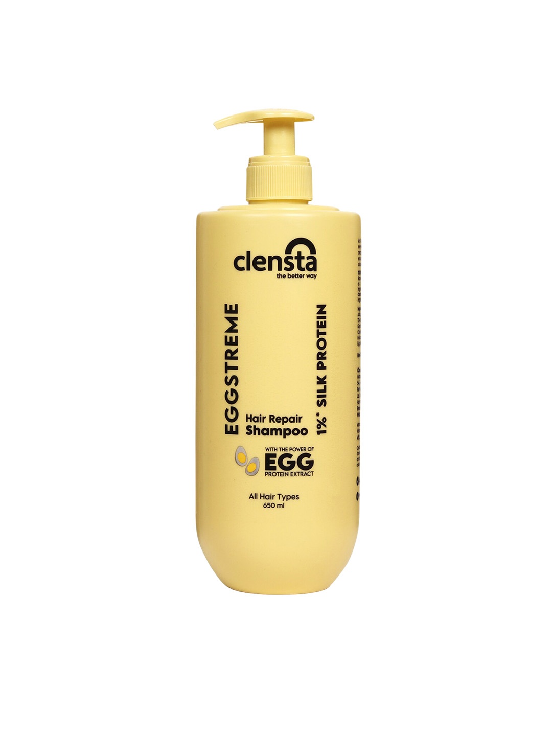 

Clensta Eggstreme Hair Repair Shampoo - 650ml, Cream