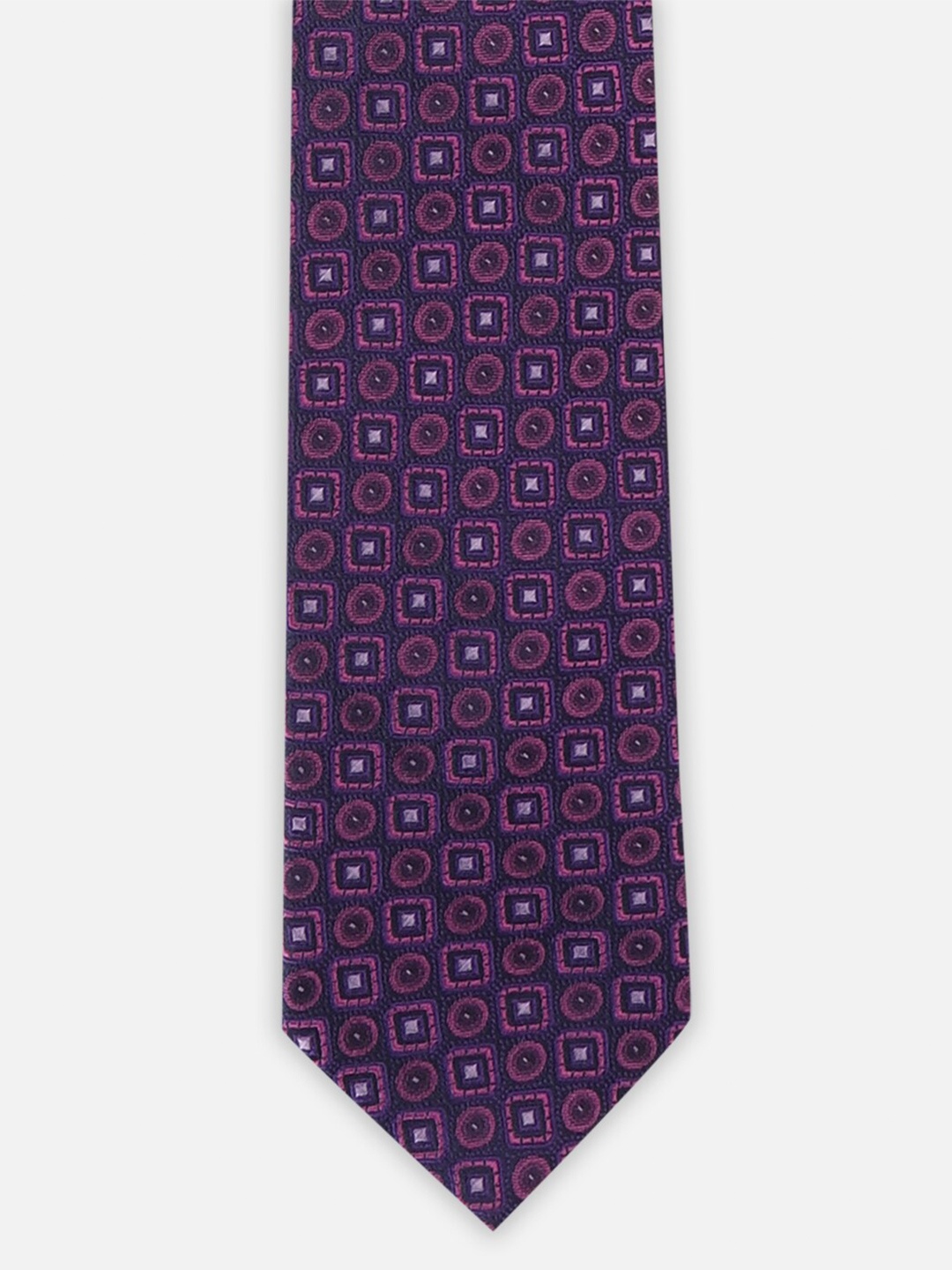 

Van Heusen Men Woven Design Broad Tie, Purple