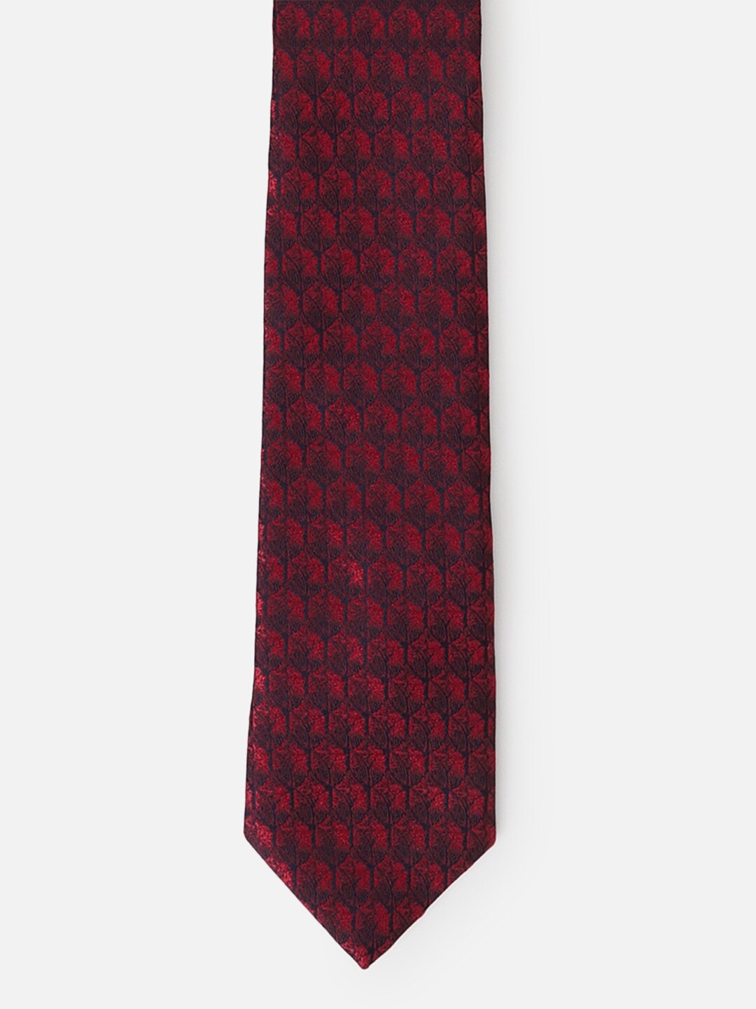 

Van Heusen Men Woven Design Broad Tie, Maroon