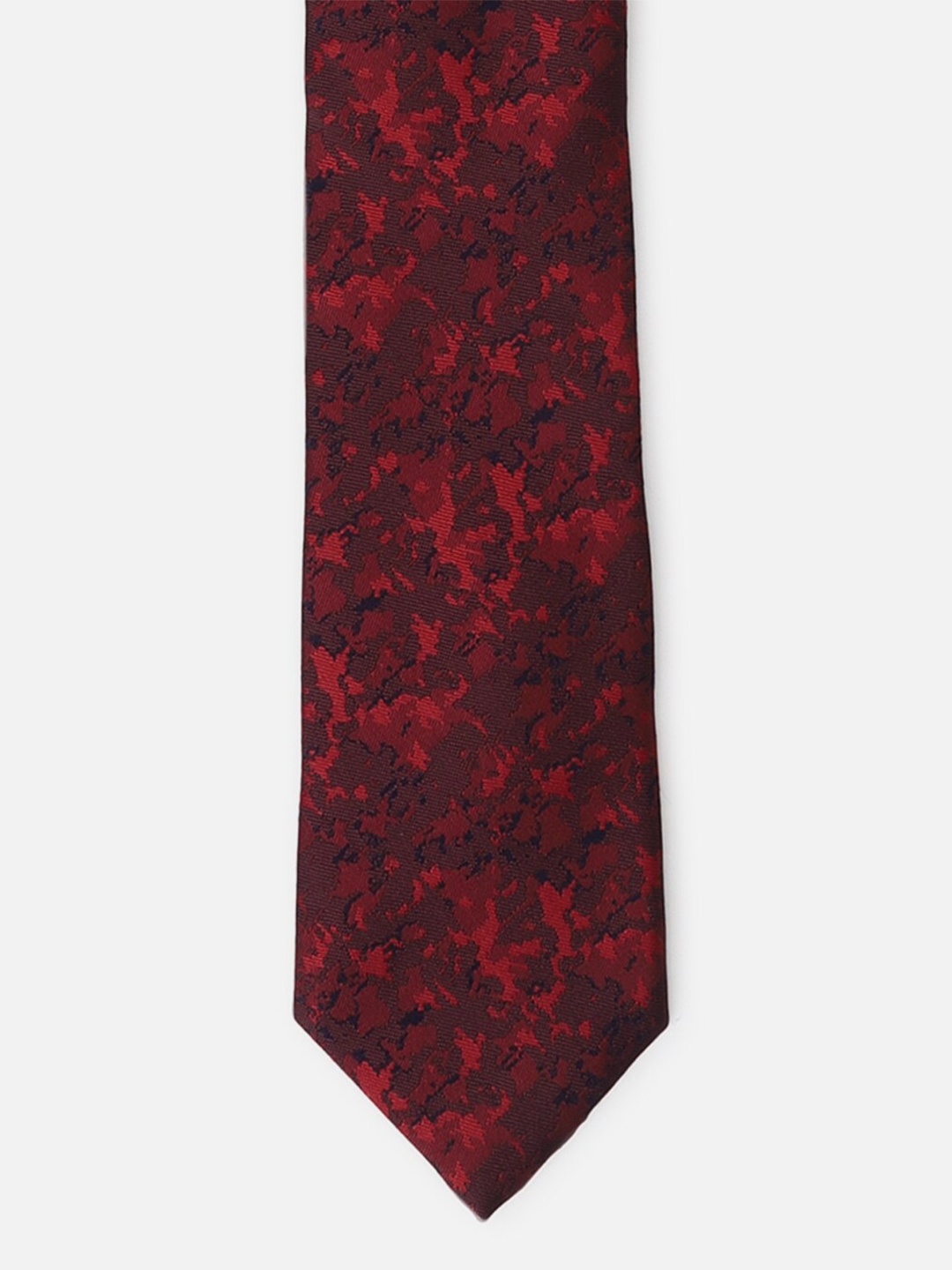 

Van Heusen Men Woven Design Broad Tie, Maroon