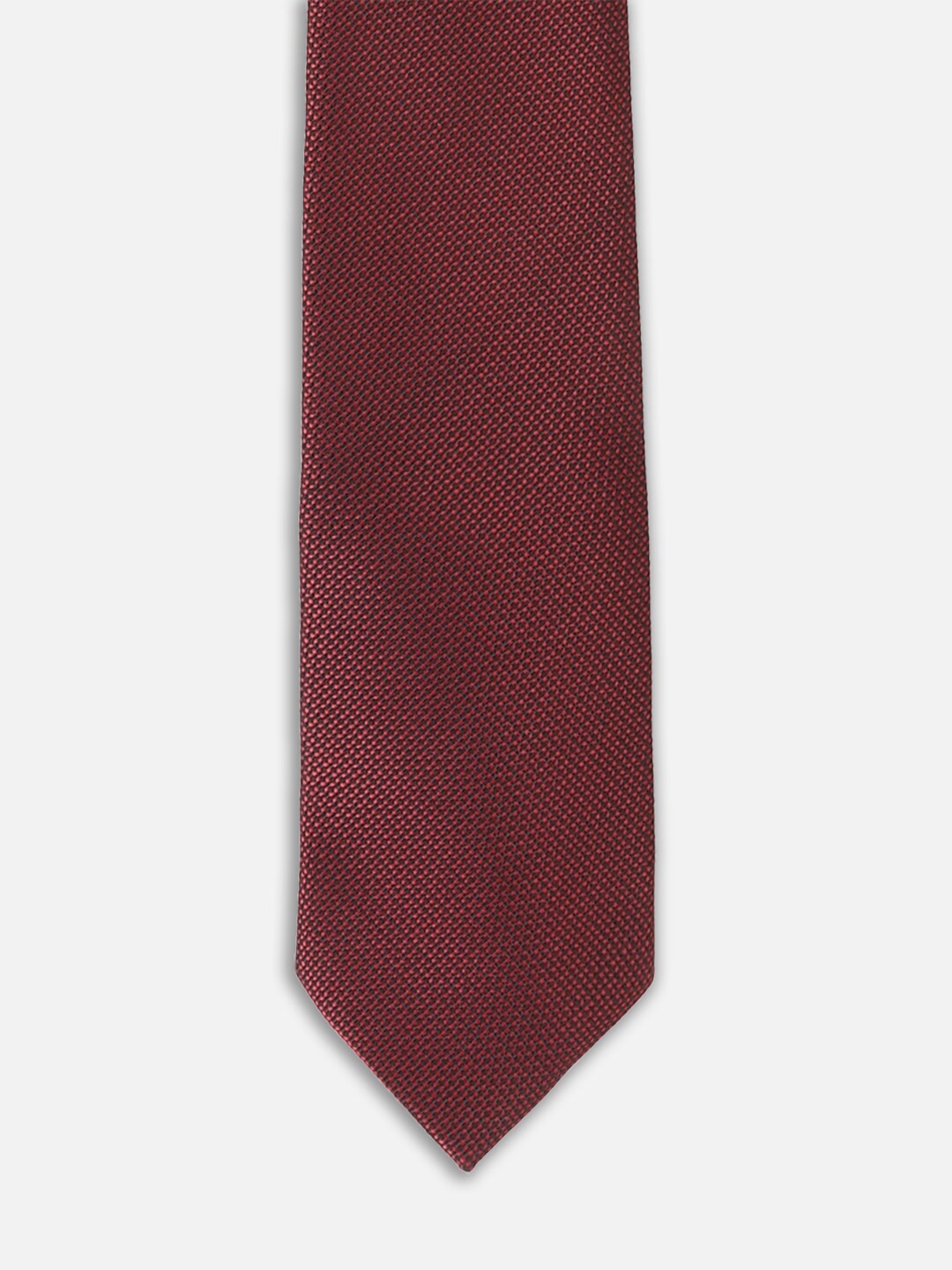 

Van Heusen Men Woven Design Broad Tie, Maroon