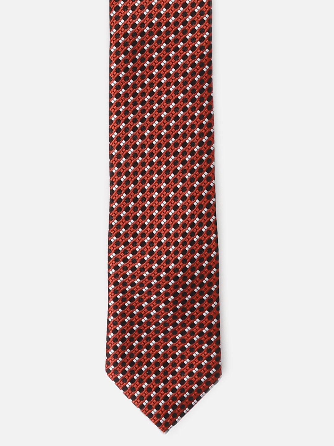 

Van Heusen Men Woven Design Broad Tie, Red