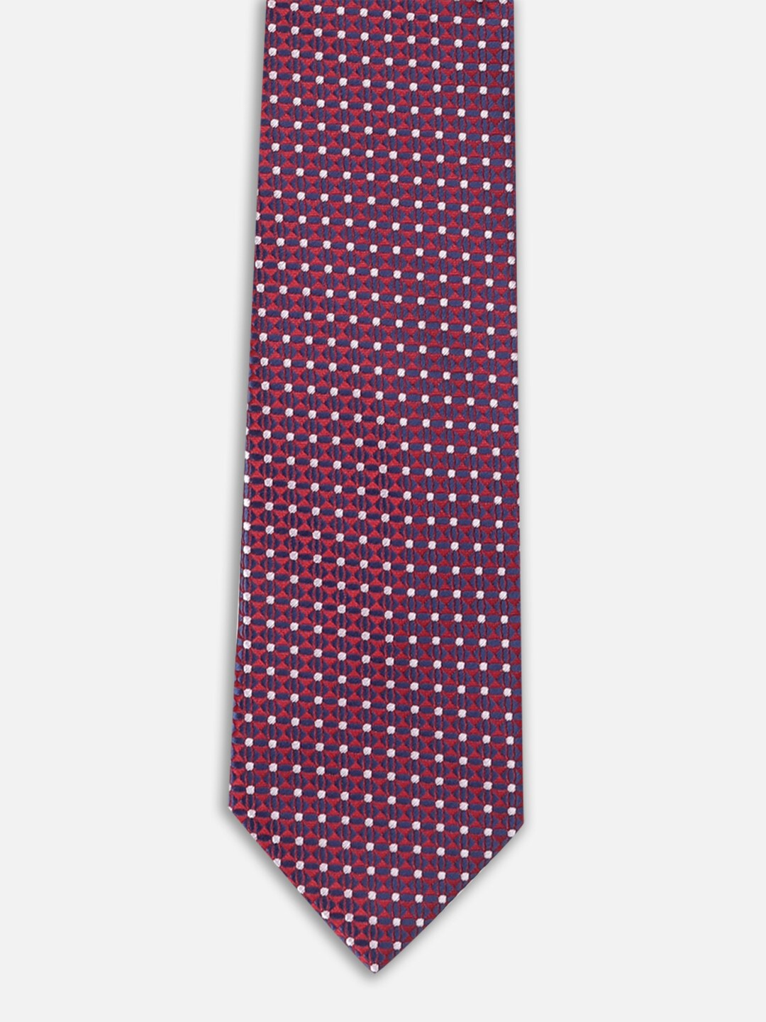 

Van Heusen Men Woven Design Broad Tie, Maroon