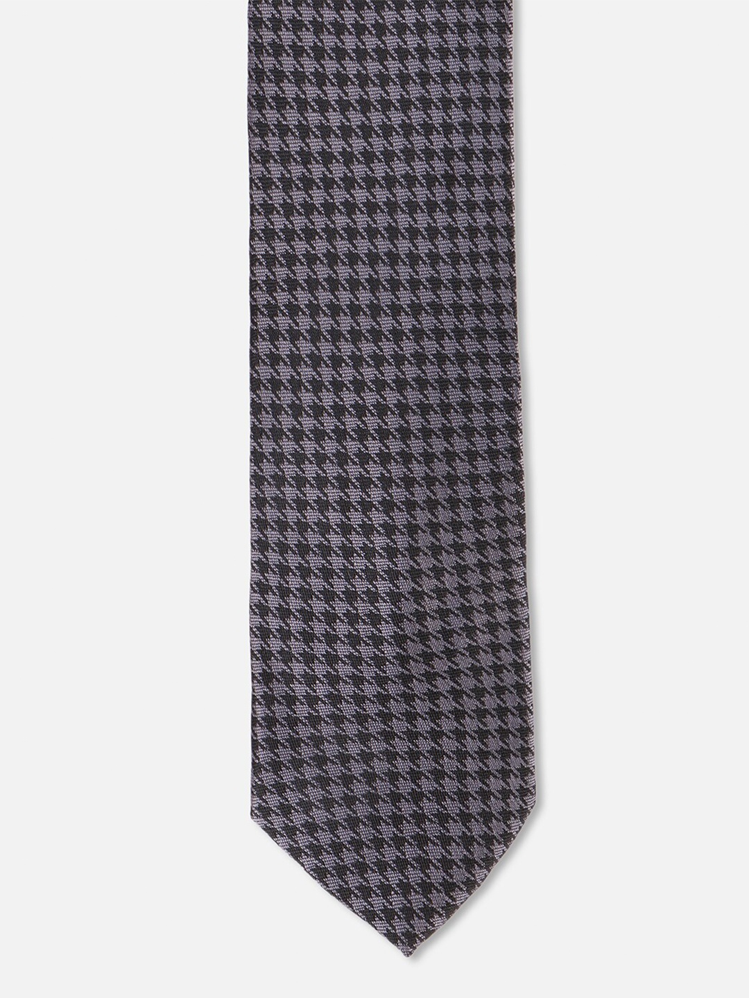 

Van Heusen Men Woven Design Skinny Tie, Black