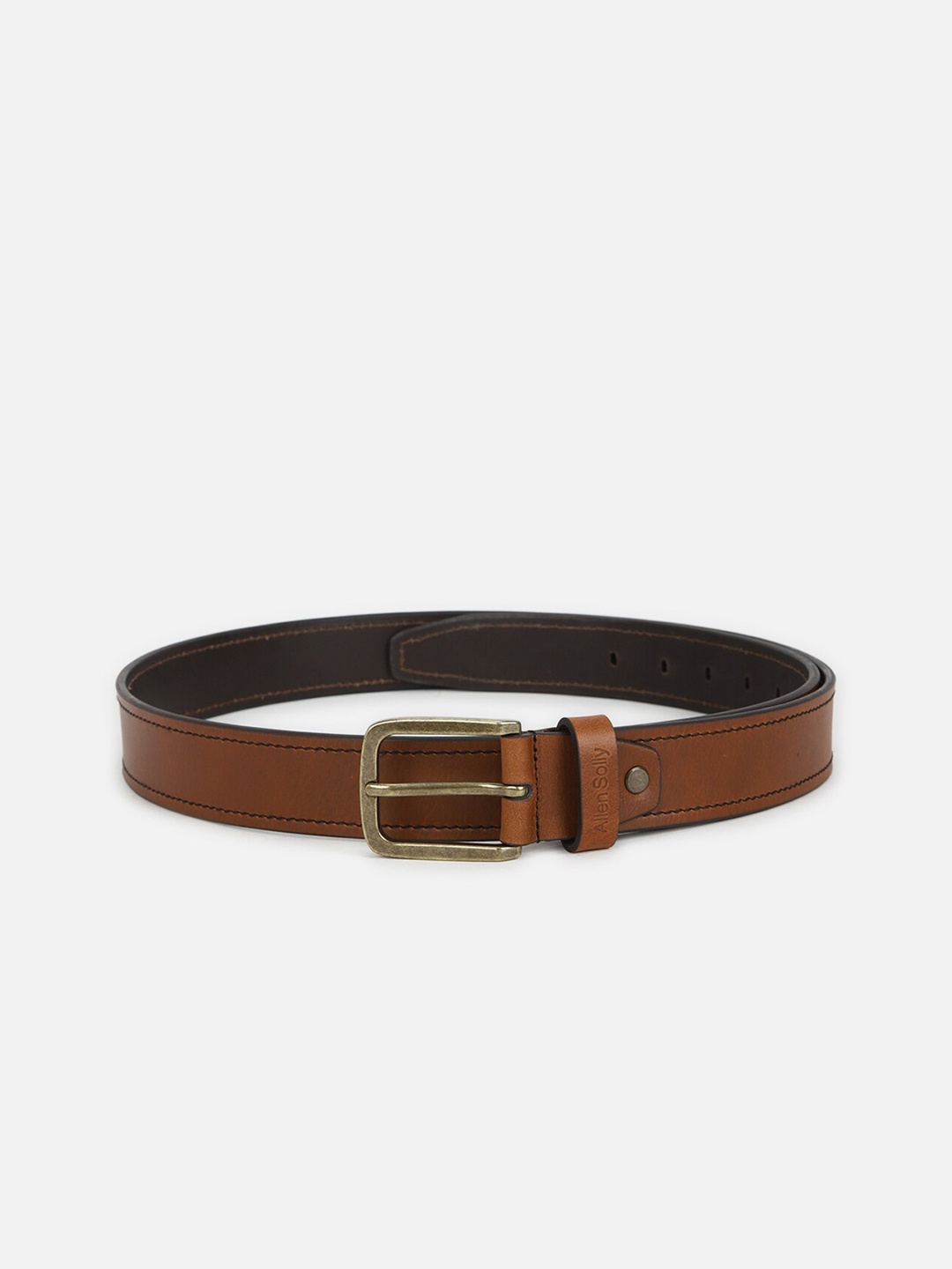 

Allen Solly Men Genuine Leather Formal Belt, Brown