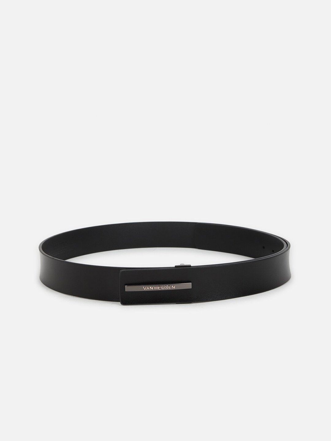 

Van Heusen Men Leather Formal Belt, Black