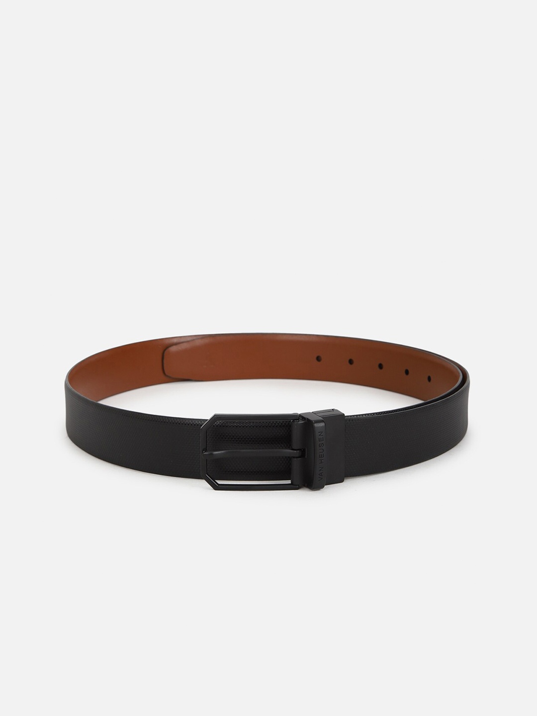 

Van Heusen Men Leather Formal Belt, Black