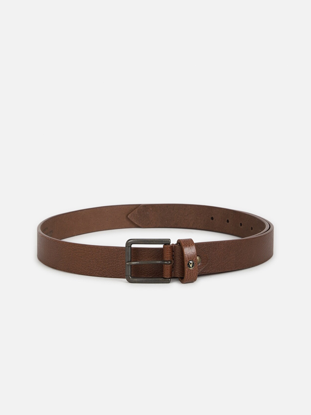 

Van Heusen Men Textured Leather Belt, Brown