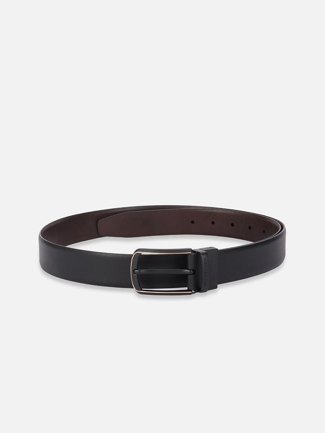 

Van Heusen Men Leather Formal Belt, Black