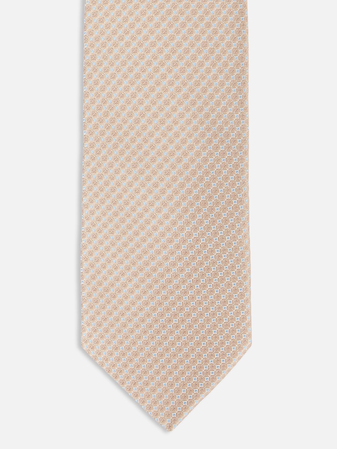 

Van Heusen Men Woven Design Acrylic Skinny Tie, Beige