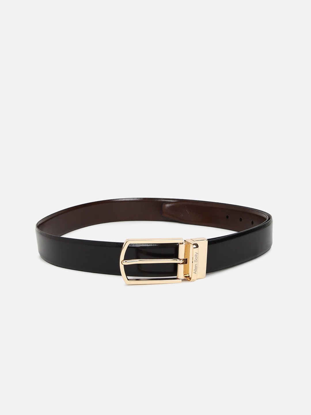 

Allen Solly Men Leather Formal Belt, Black