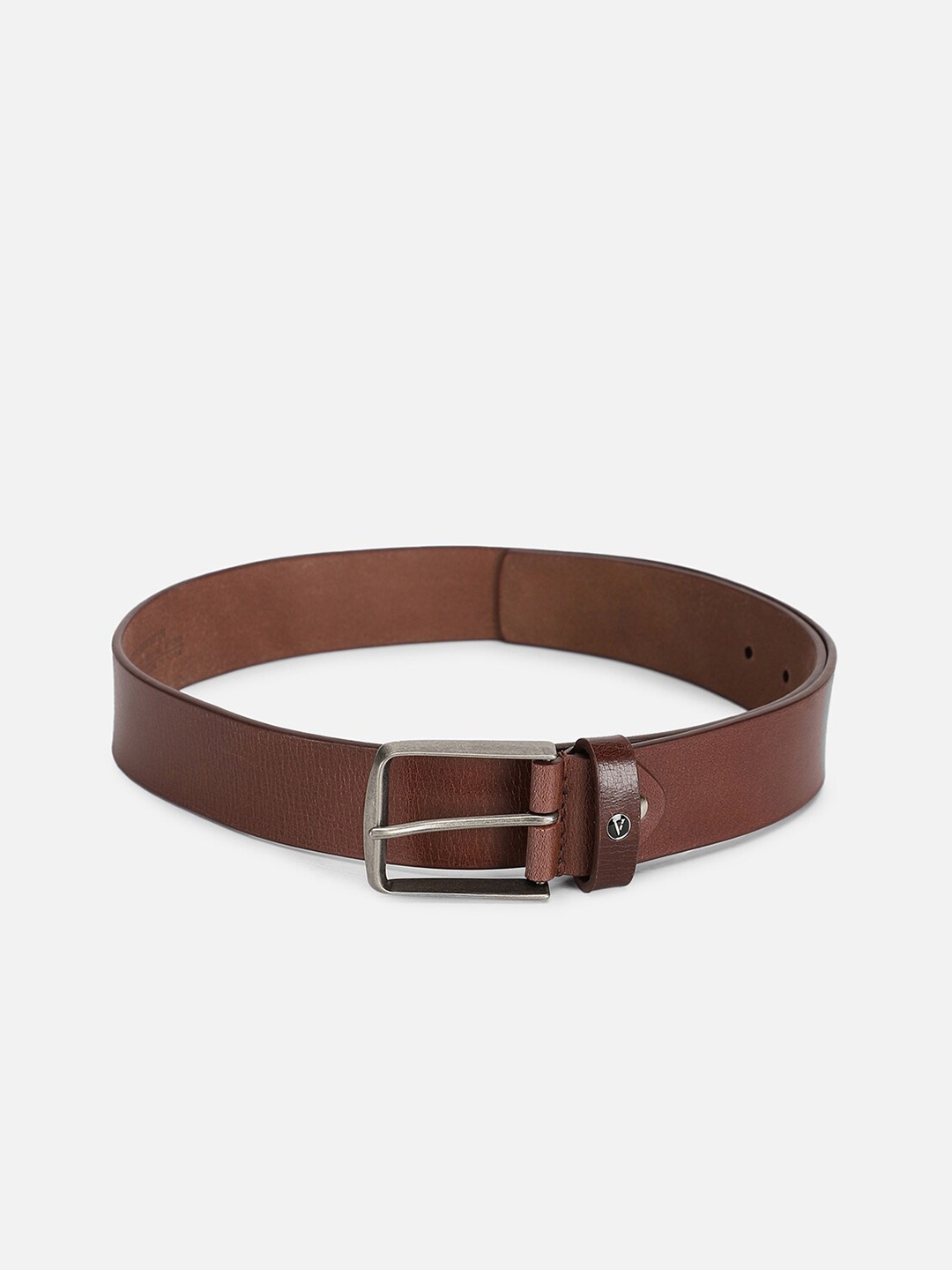 

Van Heusen Men Textured Leather Formal Belt, Brown