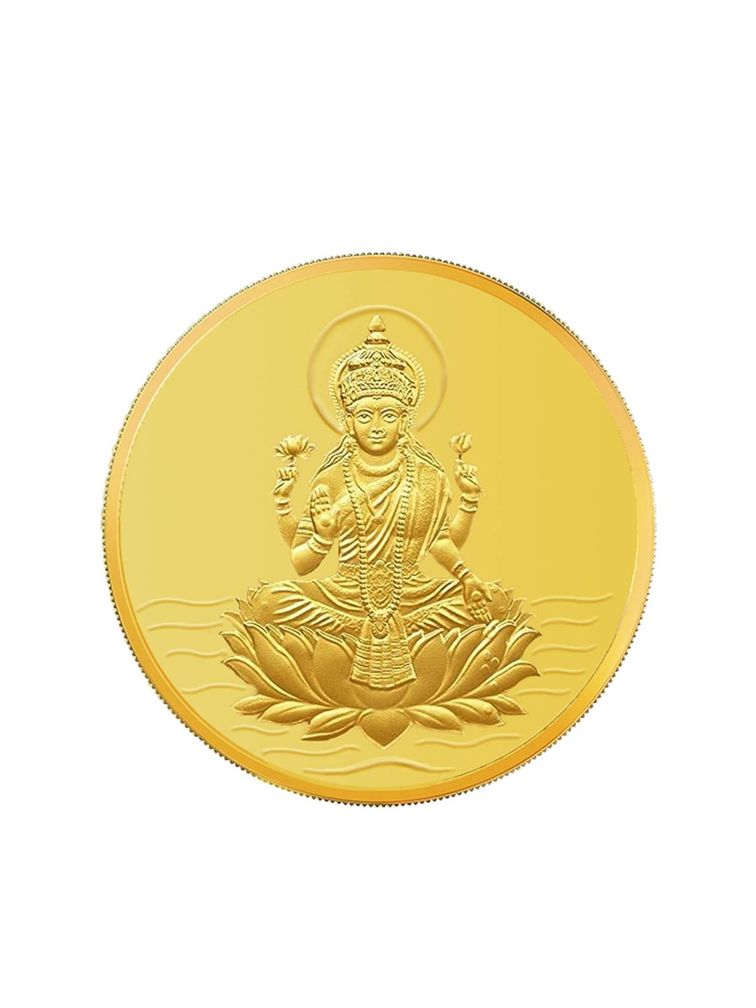 

Angara 24KT (999) 2 GM Lakshmi Gold Coin, Yellow