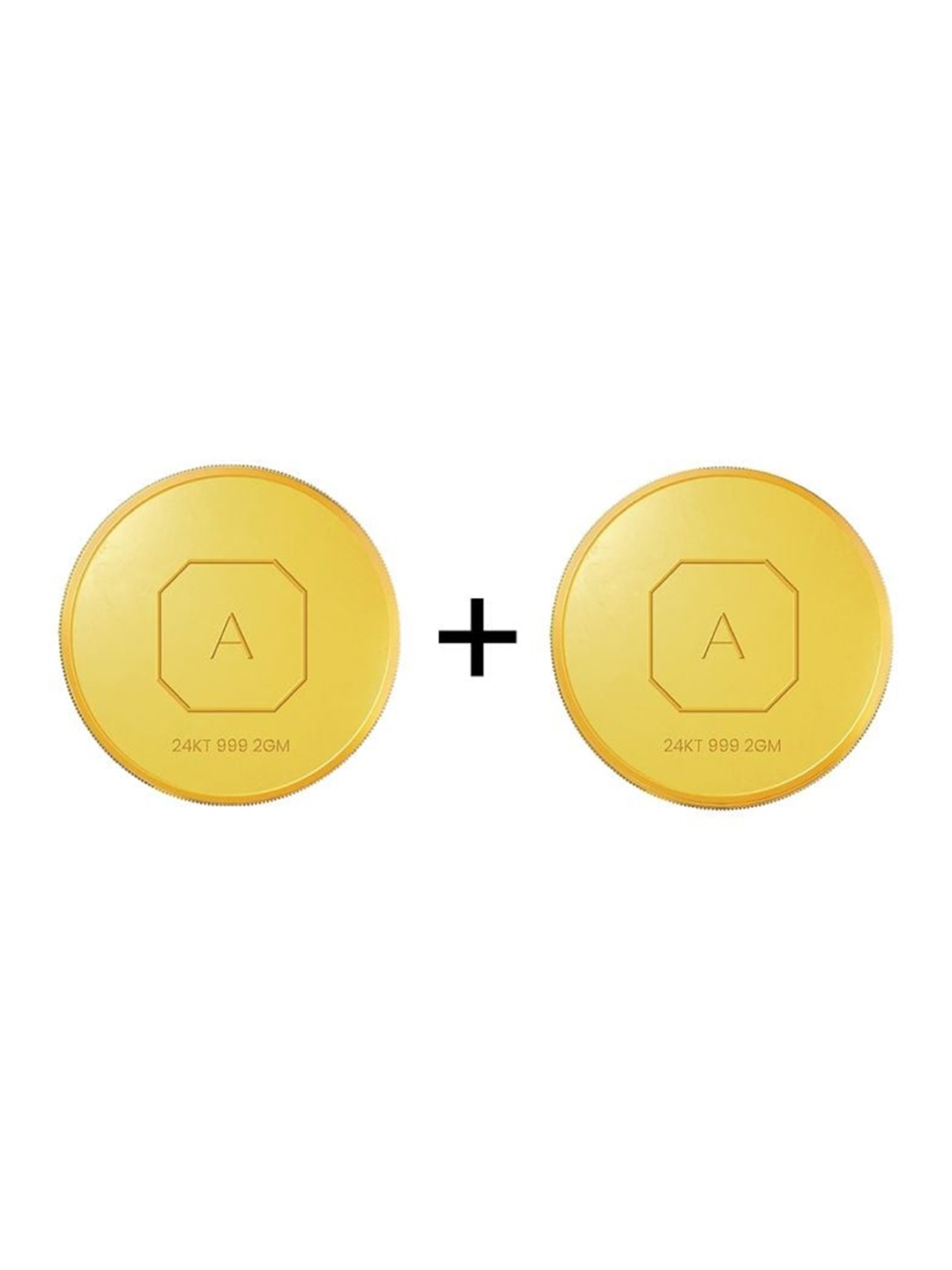 

Angara 24KT (999) 2+2 GM Combo Lakshmi Gold Coin, Yellow