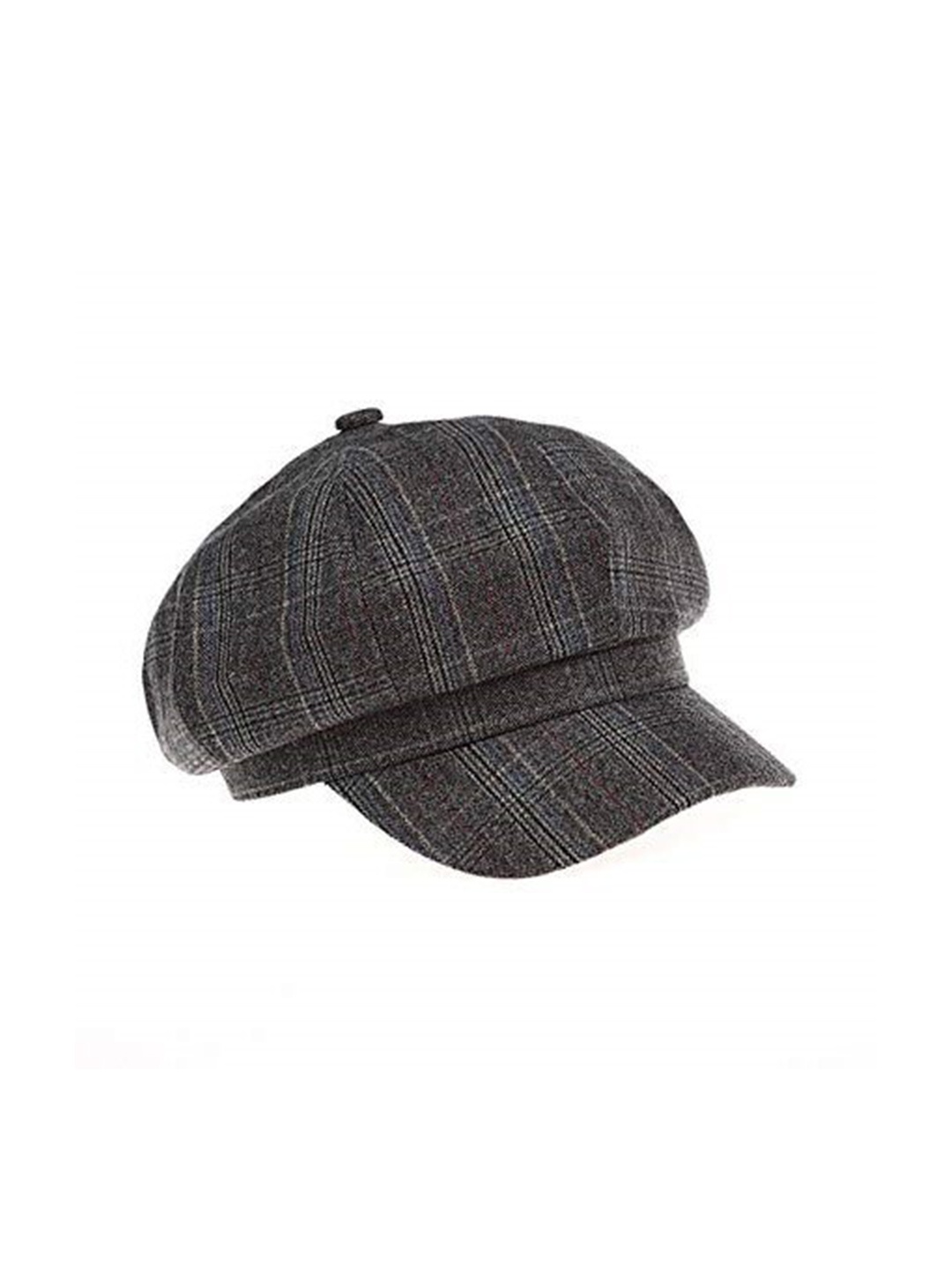 

iSWEVEN Women Cotton Anti-Sweat French Ascot Cap, Grey