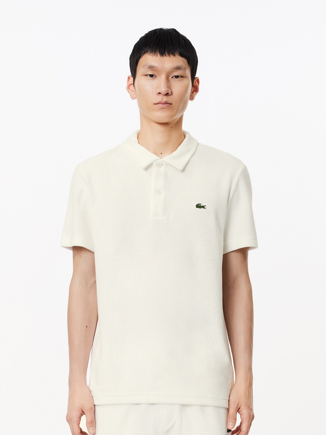 

Lacoste Polo Collar Short Sleeves T-shirt, White