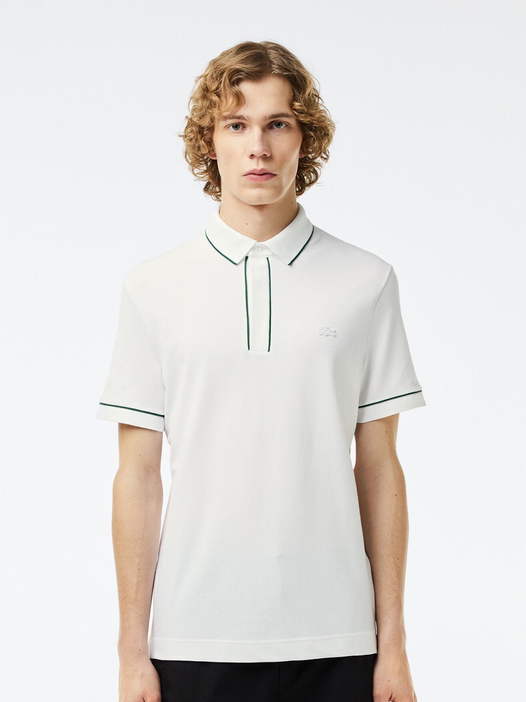 

Lacoste Polo Collar Short Sleeves T-shirt, White