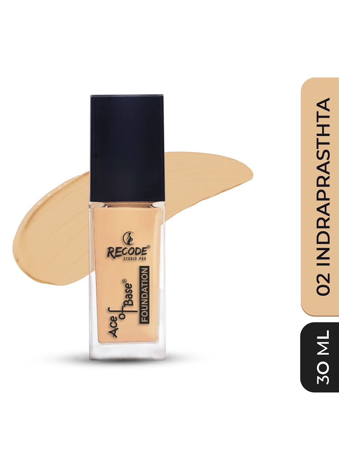 

Recode Ace Of Base Foundation 30ml - Indraprastha 02, Camel brown
