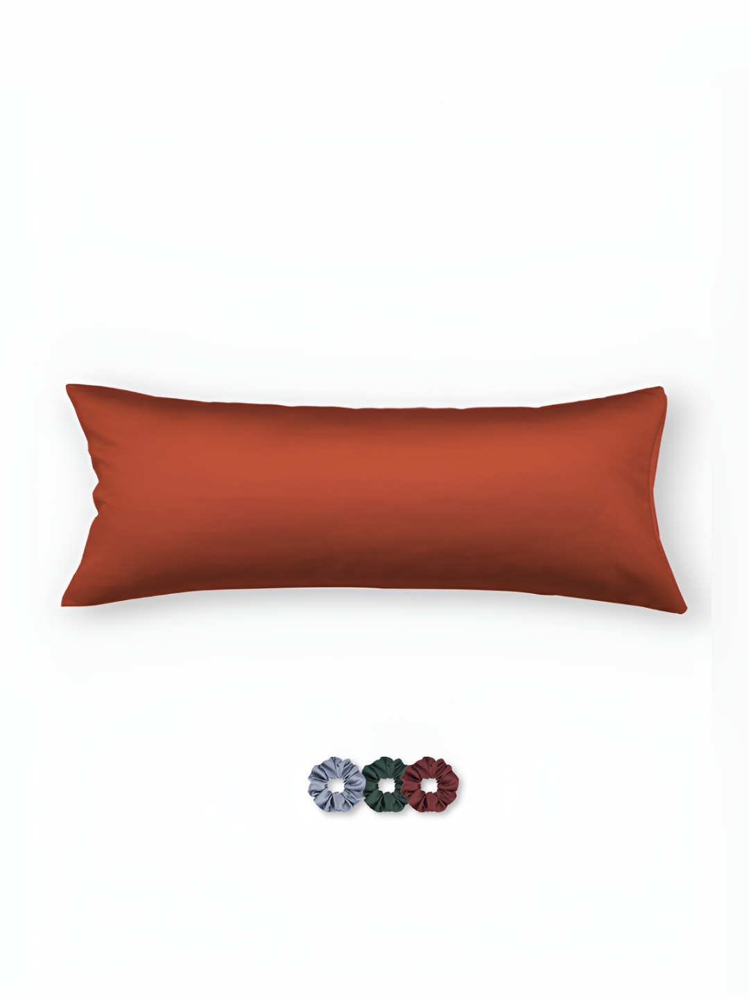 

Seevo Rust Satin Rectangle Pillow Covers