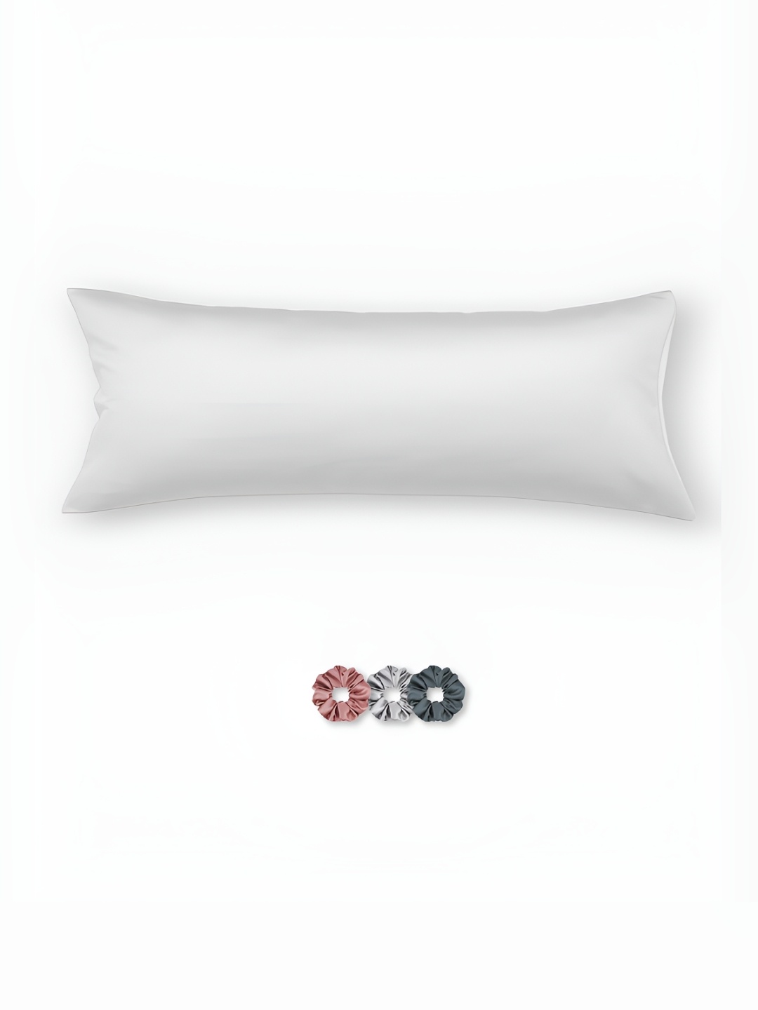 

Seevo White Satin Rectangle Pillow Covers