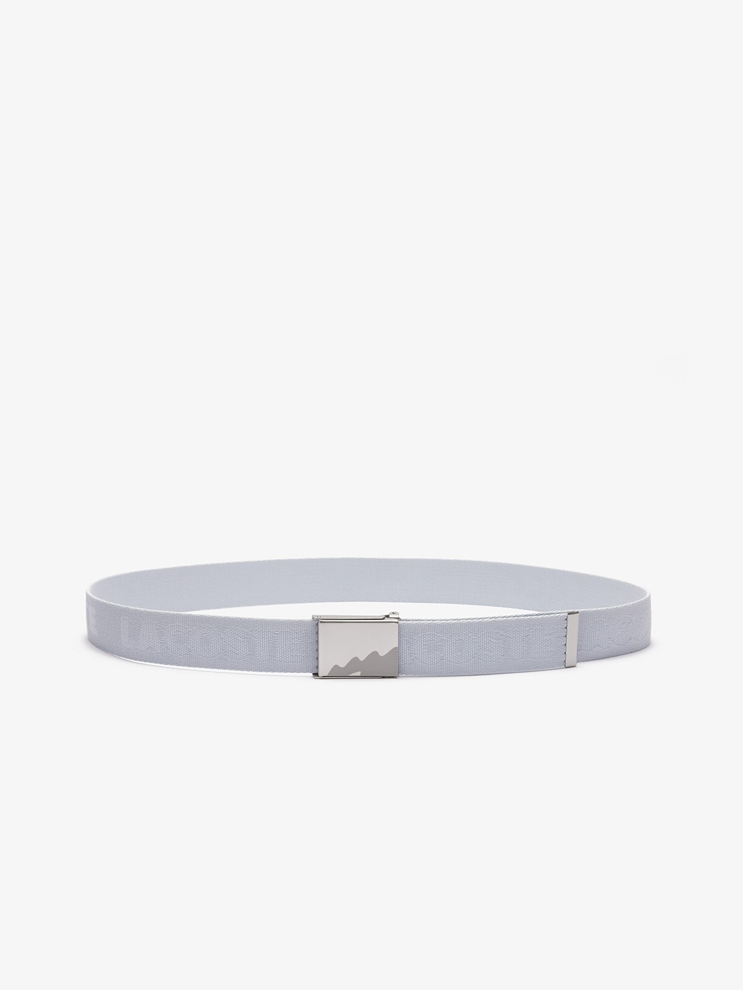 

Lacoste Men Textured Casual Belt, Blue