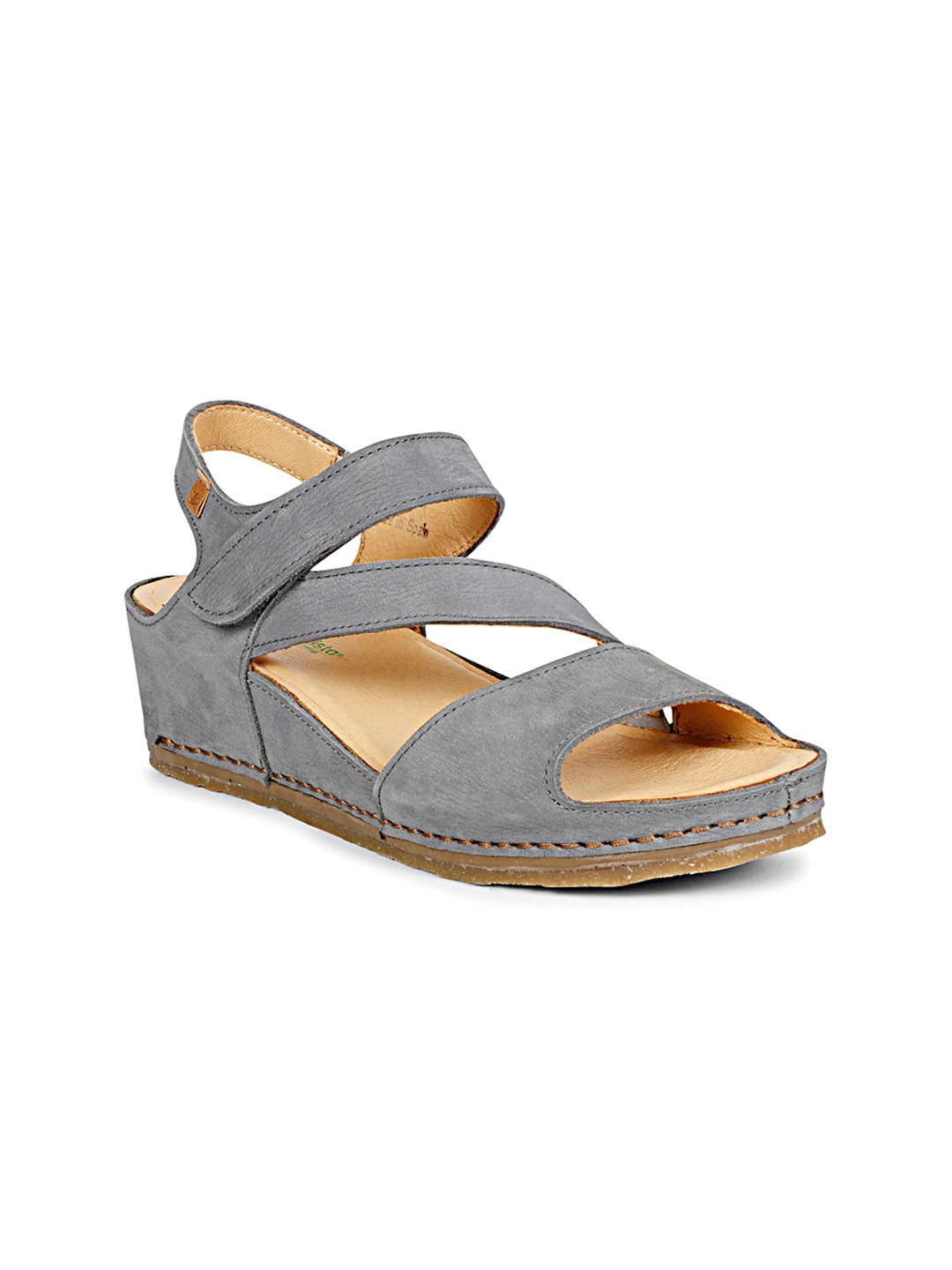 

El Naturalista Leather Comfort Heels, Blue