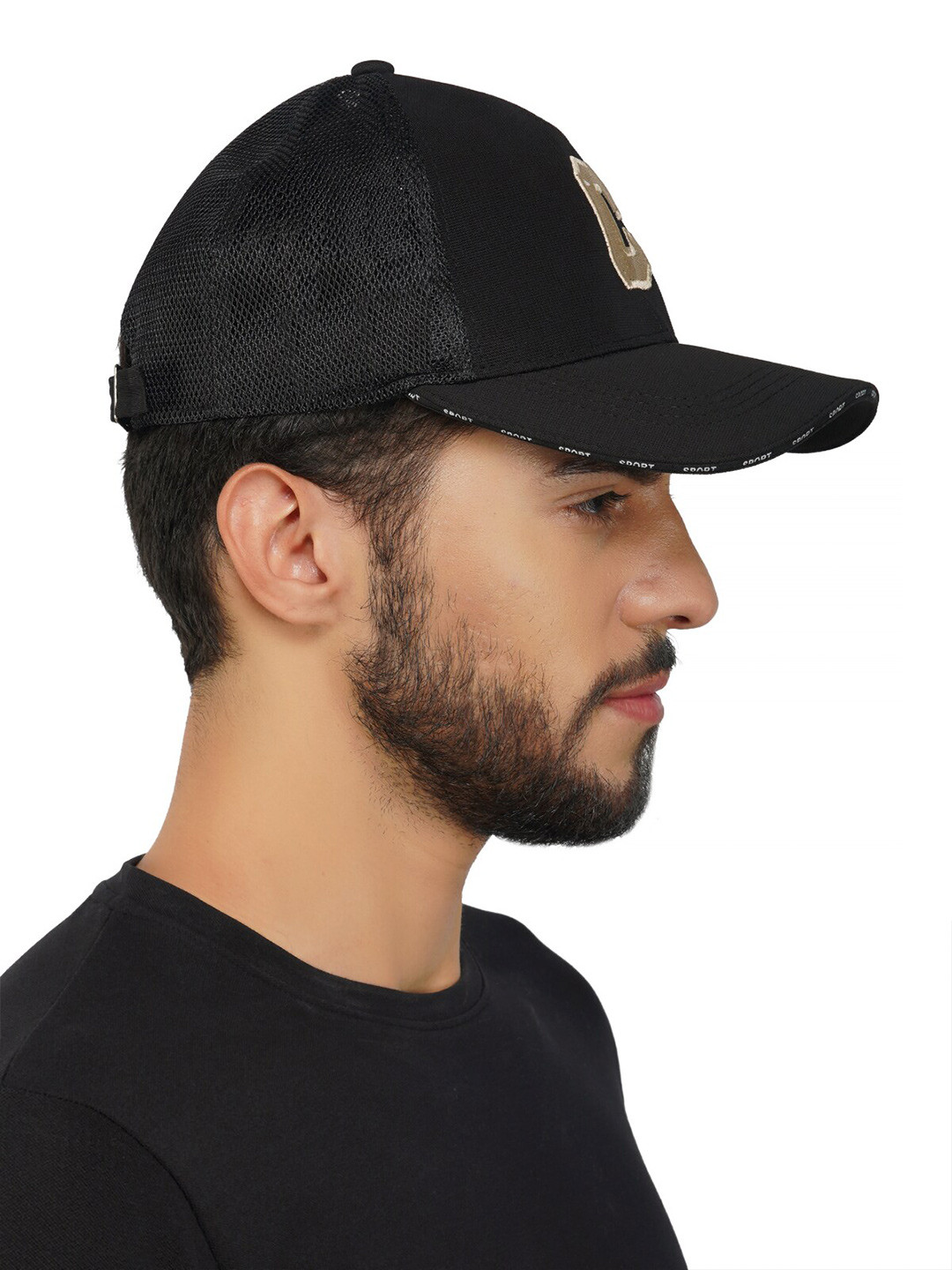 

iSWEVEN Unisex Embroidered Baseball Cap, Black