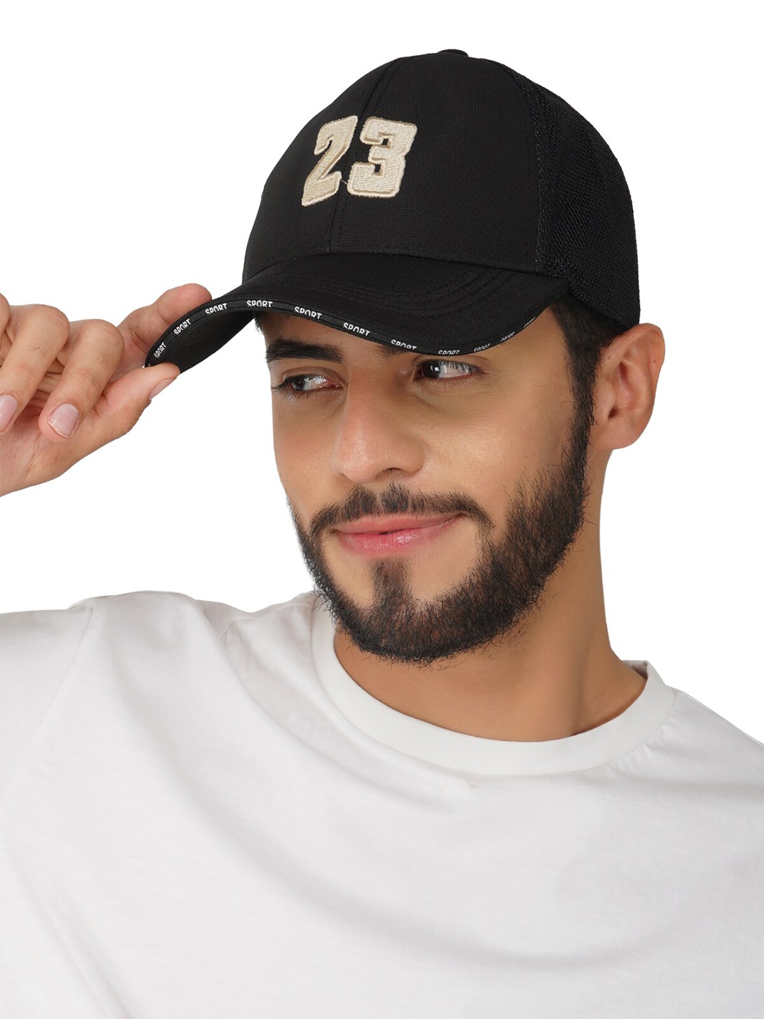 

iSWEVEN Unisex Embroidered Baseball Cap, Black