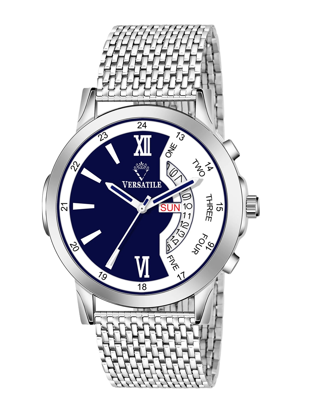 

Versatile Men Printed Dial Analogue Watch-ro multi, Blue