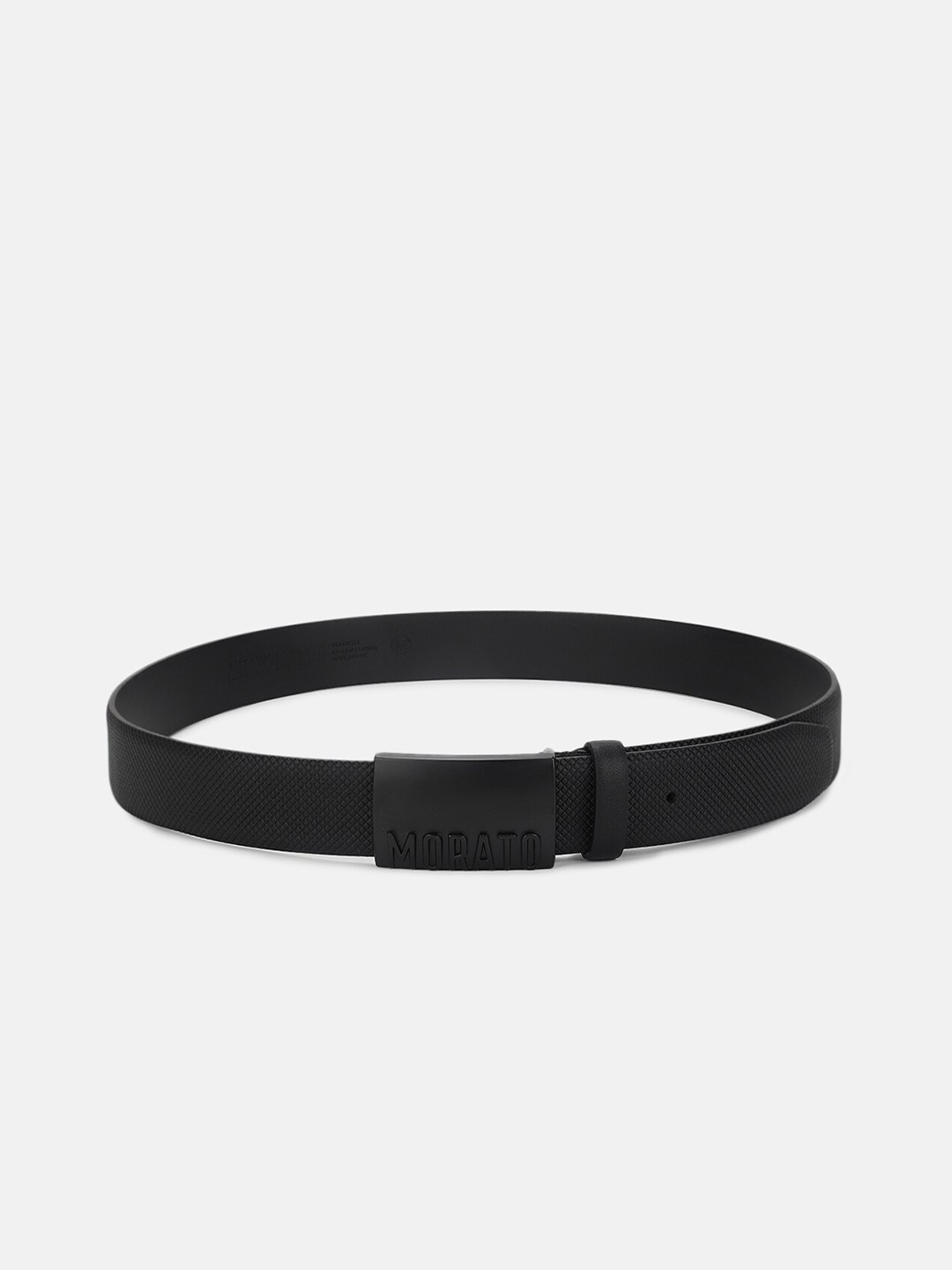 

Antony Morato Men Leather Belt, Black