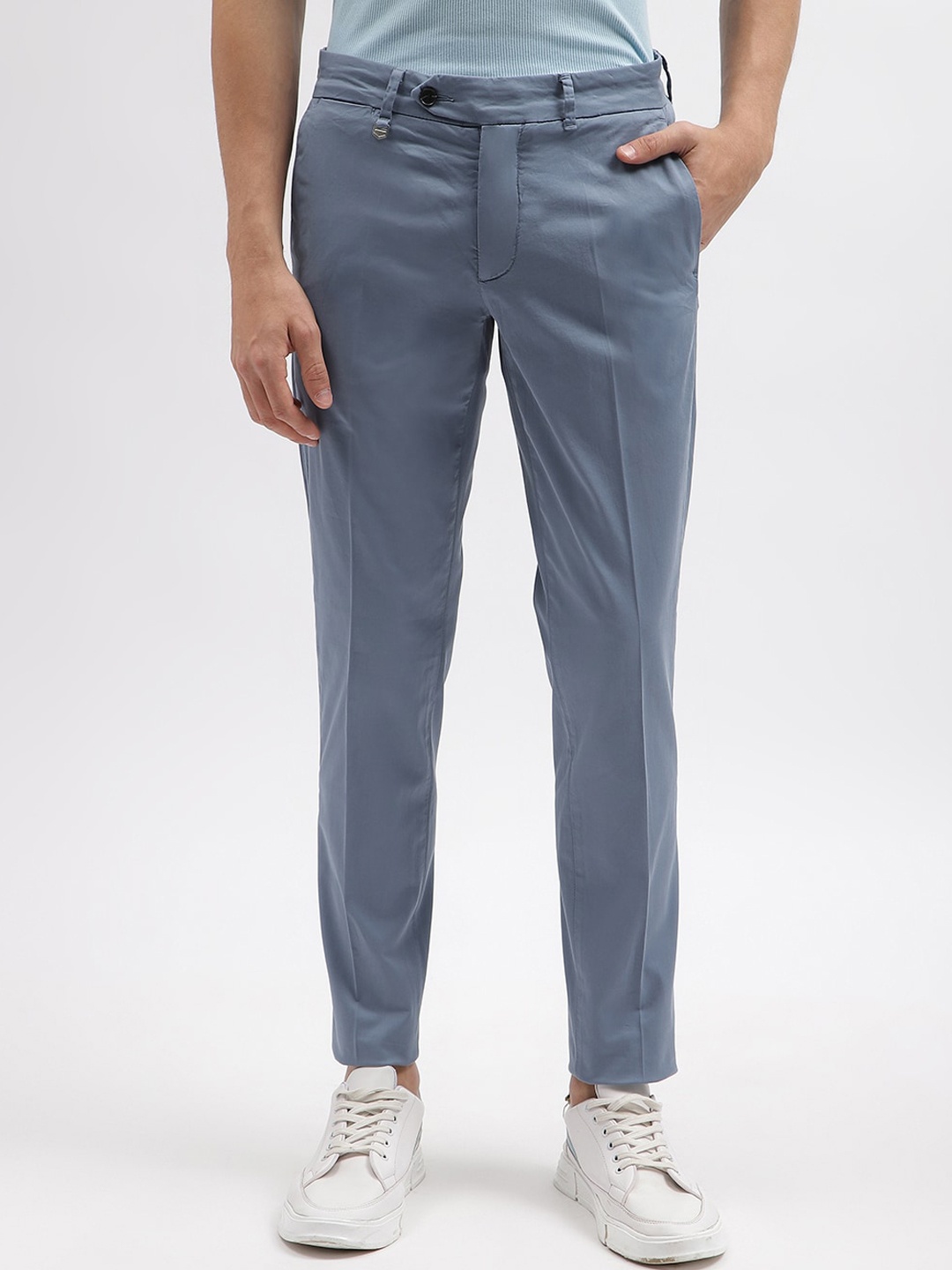 

Antony Morato Men Skinny Fit Trousers, Blue